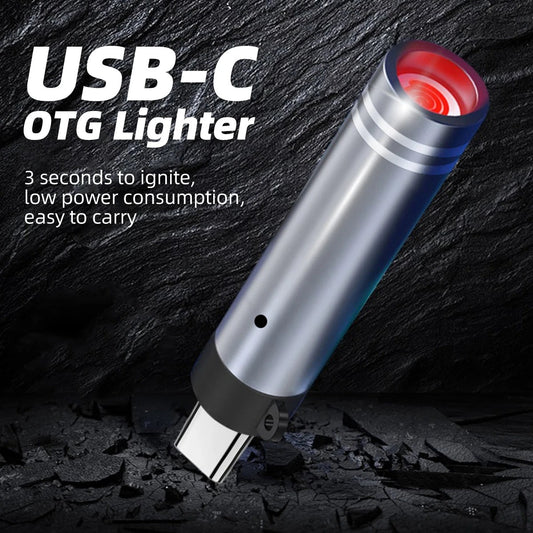 USB Charging Lighter Type C Cigarette Lighters